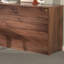 Retro Style Solid Wood Retractable Dresser