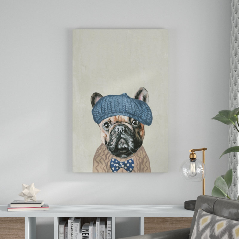 L'artiste - reproduction sur toile, H 12 po x l 8 po x P 1,5 po