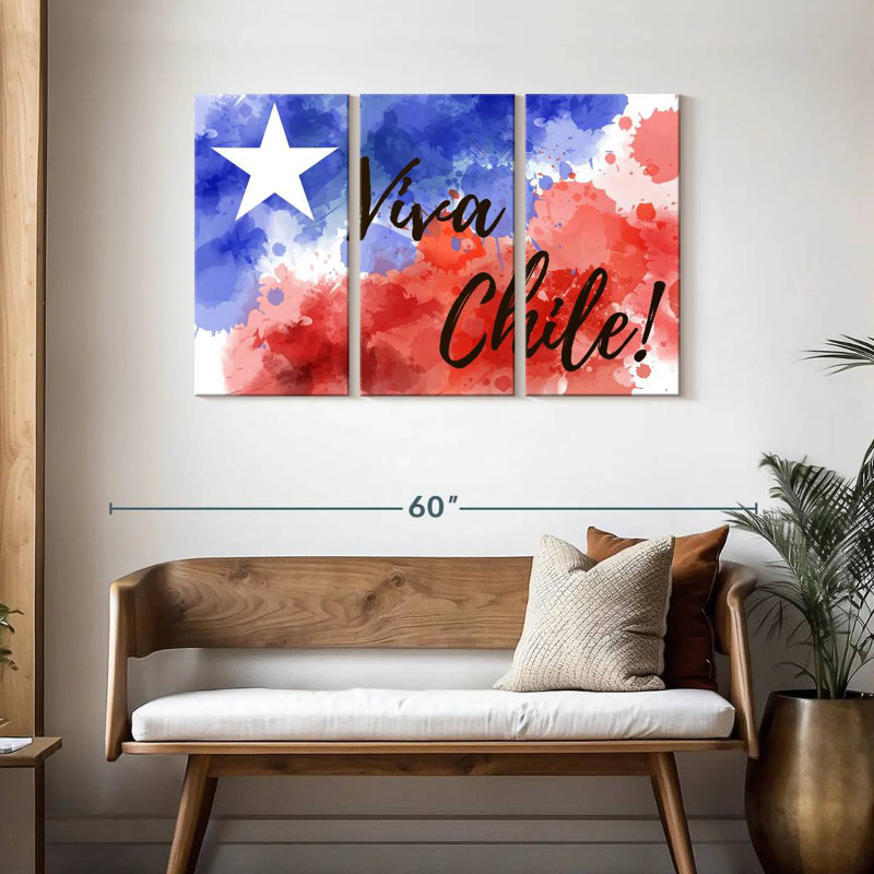Drapeau Viva Chili