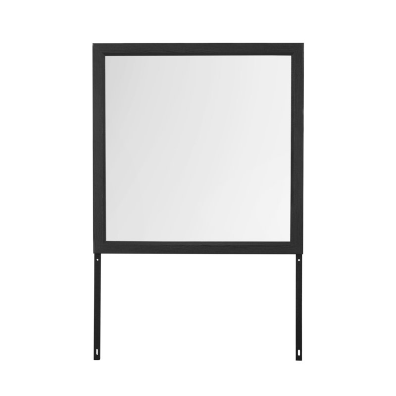 SOLUTO GREY AND BLACK MIRROR