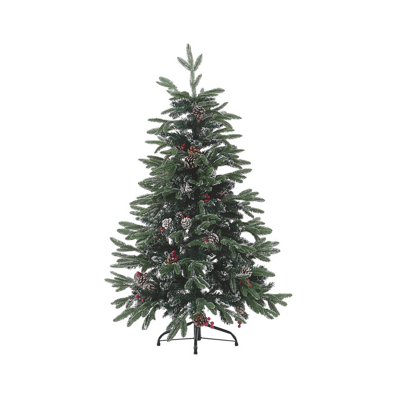 Denali Artificial Pine Christmas Tree, 3.94ft H x 2.79ft W x 2.79ft D