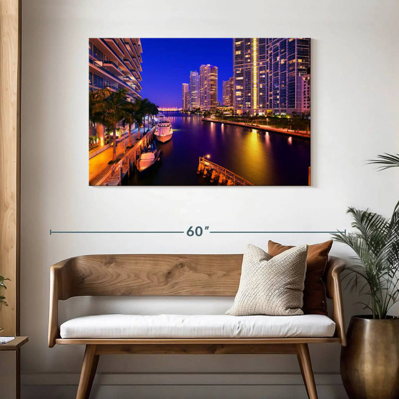 Sirpi Downtown Miami Riverwalk, H 30 po x l 45 po