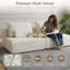 1 Seater Chenille Sofa-179475471