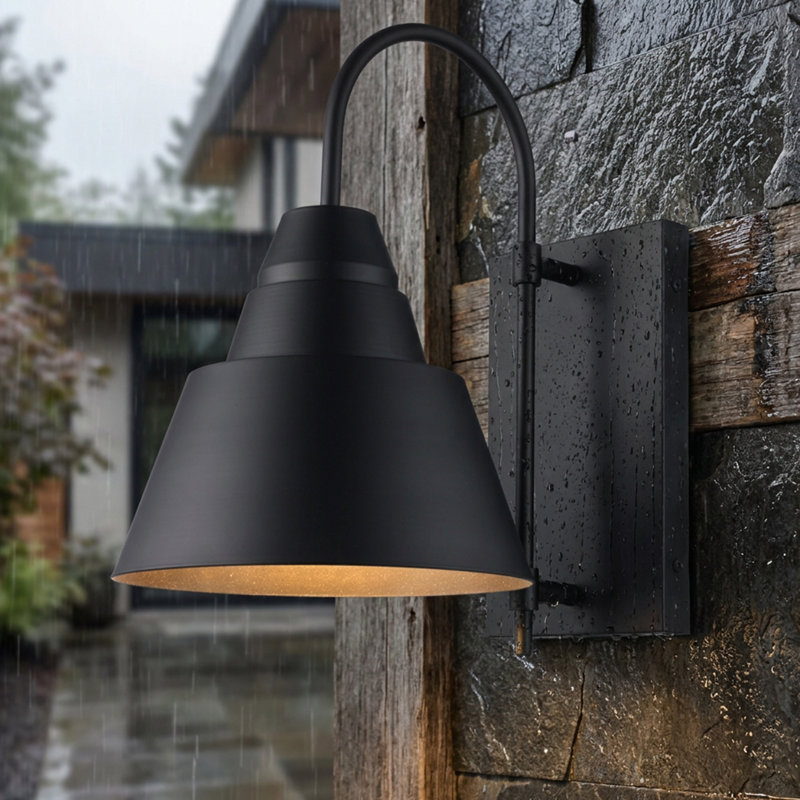 Estiva Iron Wall Light, 14.75" H x 9" W x 13.25" D