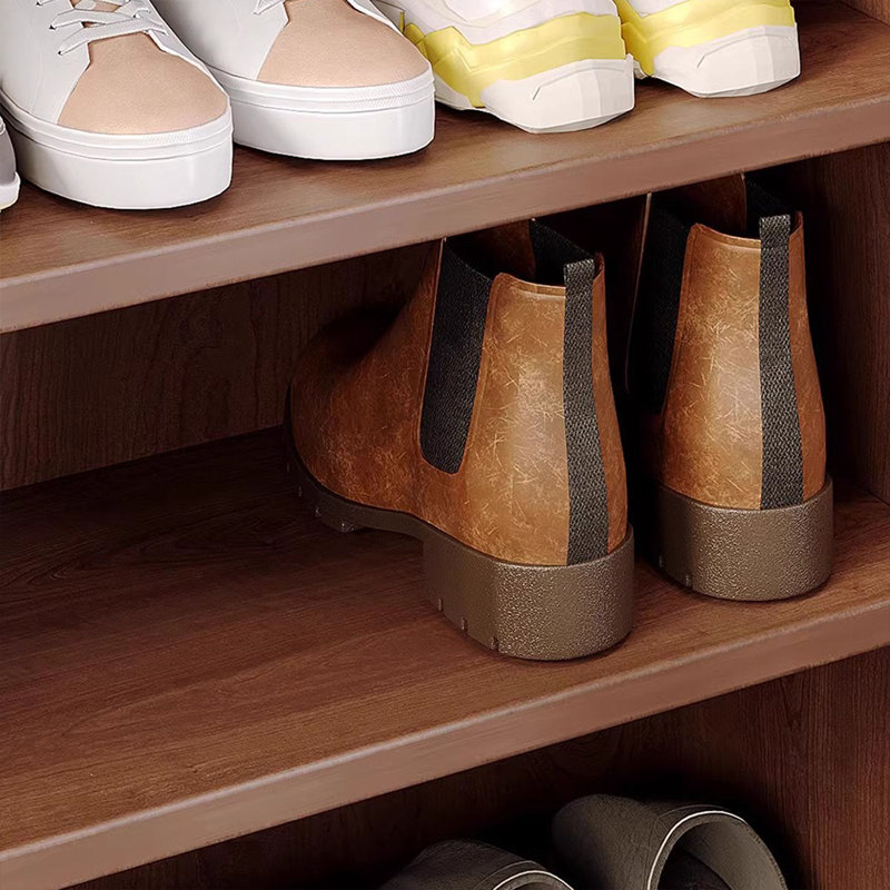 Nut-Brown Manufactured wood Shoe Storage