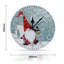 Brumley Manufactured Wood Wall Clock