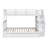 Twin Over Full Bunk Bed with Trundle, Storage Drawers & Guard Rail, Staircase Wood Frame for Bedroom or Dorm-892678919