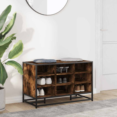 9 Pair Shoe Storage Bench