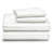 Lux Decor 4-Piece Satin Sheets 100% Polyester Luxury Silky Soft Woven Fabric Deep Pocket Fitted Sheet-118098409-118098406