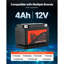 Batterie pour motocyclette 12V 4Ah YTX12-BS