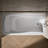 Mariposa 72" x 36" Acrylic Alcove Soaking Bathtub-2381069-89286564