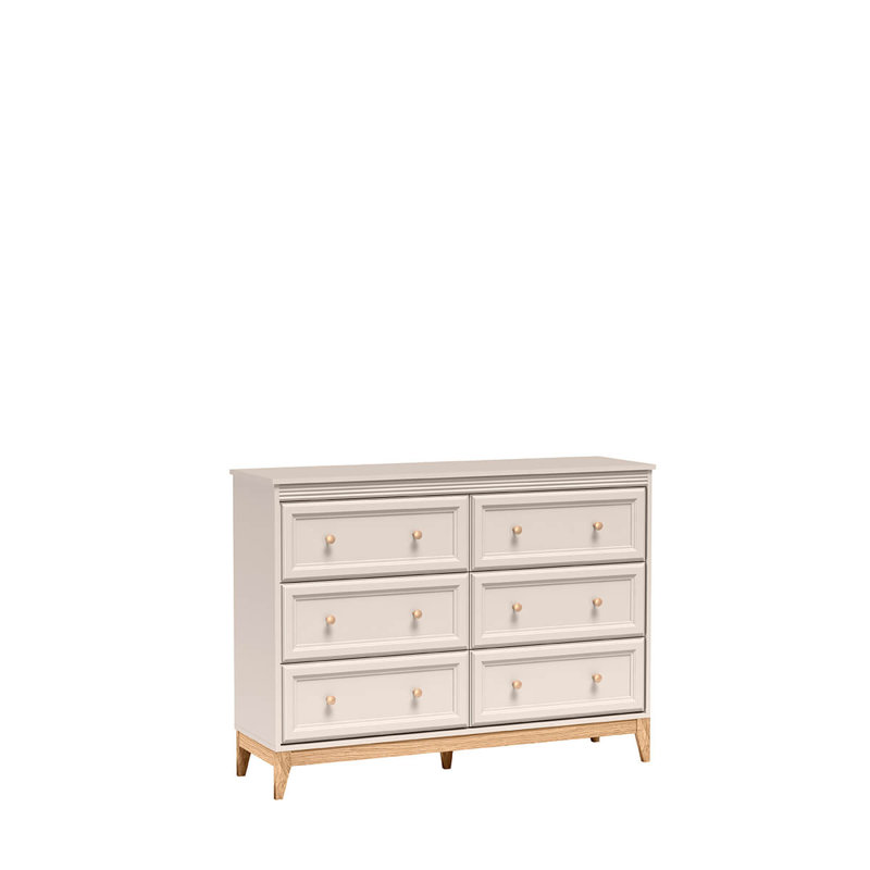 Tarita Solid Wood Rectangle Accent Cabinet