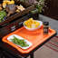 Ensemble de 4 plateaux de service Blackstone Orange