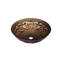 Novatto 16.5'' Bronze Glass Circular Bathroom Sink