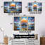 Draco - Ensemble de décoration murale paysage abstrait-108316120-108316121