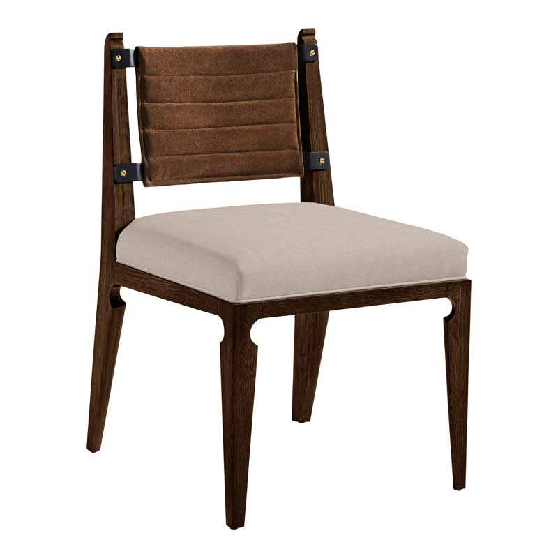 Thom Filicia Home Gifford Side Chair, Hampton, Jiggles Fawn