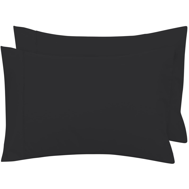 Royale Linens | Bed Pillow Cover | Pillowcases | Brushed Microfiber Wrinkle & Fade Resistant | Soft & Cozy| Size Pillow Case