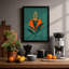 Golden Bloom Botanical - Framed Print-1371340305-1371340307