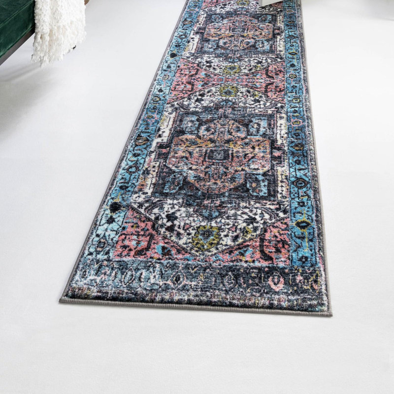 Acelin Oriental Indoor Rug, Runner 2'2" x 7'10"