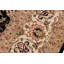 Tapis oriental en laine noué à la main de style oriental noir / ivoire / brun 9 pi 9 po x 13 pi 9 po Otelinda