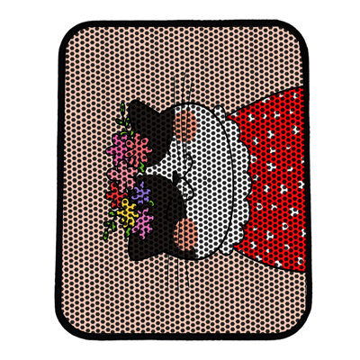 Premium Cat Litter Mat, 18 x 24 inches | 50% PVC / 50% Polyester, Machine Washable & Vacuum Friendly | Durable, Easy-Clean Design for Pet Owners | Protect Your Floors from Litter Messes