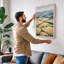 Patchwork Fields Landscape - Wrapped Canvas-922452113-922452207