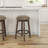 West Sacramento Swivel Upholstered Counter Stool