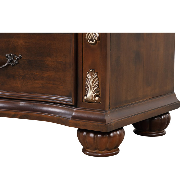 Commode 6 tiroirs, Cerisier