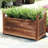 Gautreaux Handmade Wood Elevated Planter-1873144115