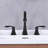 2-handle Bathroom Faucet with Drain Assembly-80810851