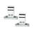 Elements Towel Warmer, Polished Chrome, Plug-in, 4 Bars