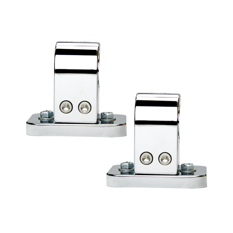 Polished Chrome Wall Mounted 4-Bar Towel Warmer