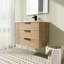 Ensemble de meuble-lavabo mural simple 30 po