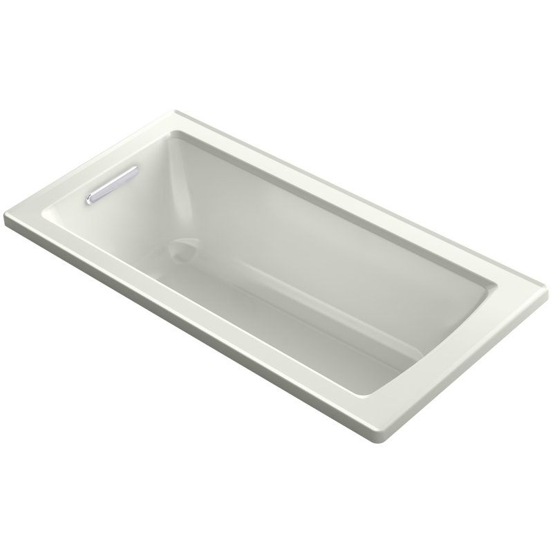 Archer 60" x 30" Drop-in Soaking Bathtub, Dune