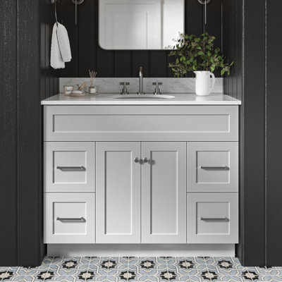 Ensemble de meuble-lavabo simple 43 po Partham