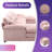 Redenius 110.63" U-shape Chenille Sectional-1297900083