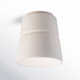 Logan Single Light Ceramic Flush Mount
