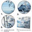 «Blue Bamboo Tranquility I - China Art», art mural multi-toile