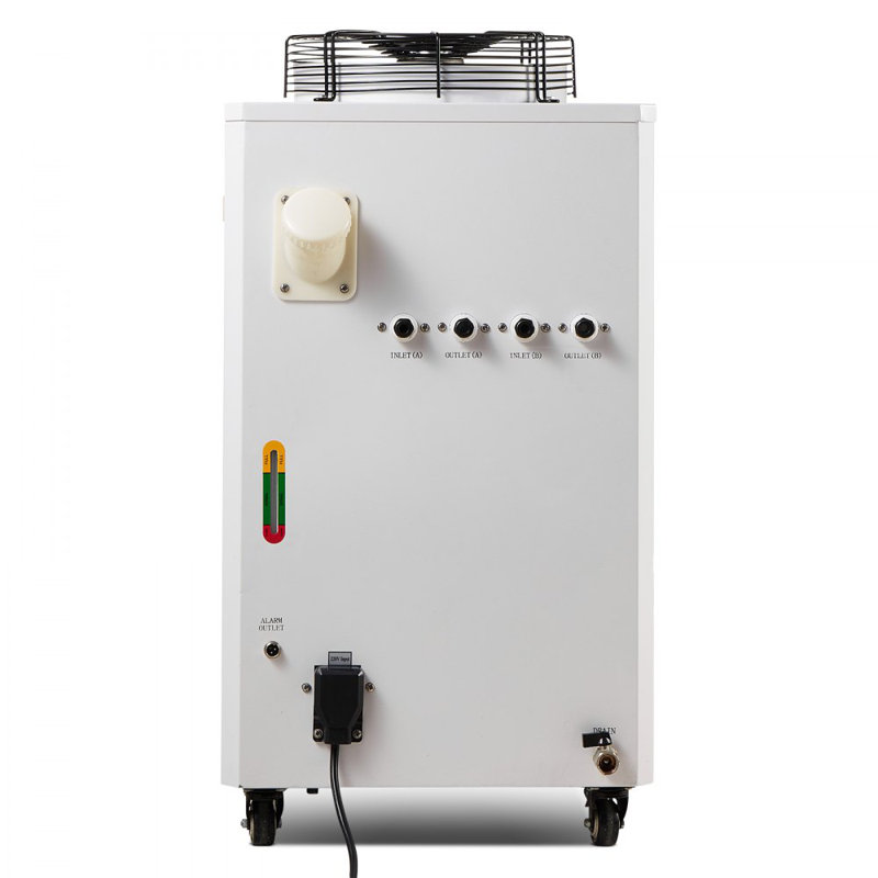 Refroidisseur d'eau industriel, refroidisseur d'eau industriel CW6000, 1500W avec compresseur Capacité du réservoir d'eau de 15 L, débit maximal de 65 L / min, pour machine de refroidissement au CO2
