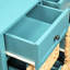 Rectangular Teal Cabinet - Six Drawers For Versatile Storage Console Functional And Stylish Your Home-120258839