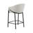 Garrion Upholstered Counter Stool with Metal Frame-869492162