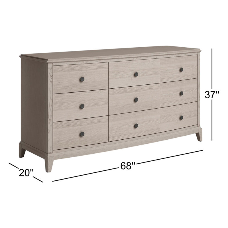 Commode 9 tiroirs Nadine