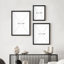 «Neutral Abstract Line Illustration Relax Minimalist Modern Décoration murale», 4 pièces-101520089-101520090