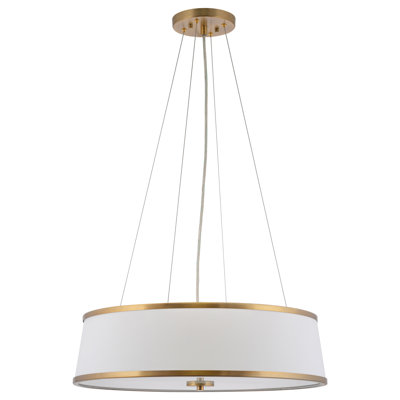 Celiyah 4 - Light Dimmable Drum Chandelier