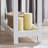 Slim Wood Side End Table with Storage Shelves & Pull-Out Tray, Nightstand for Bedroom, Living Room - White-1268747605