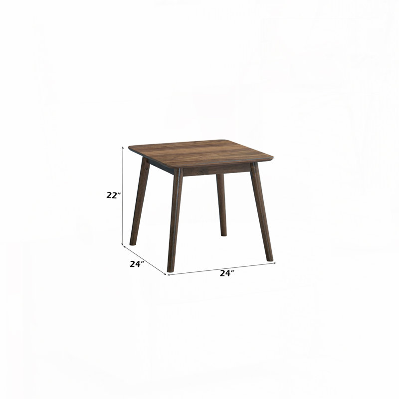 Table de bout en noyer