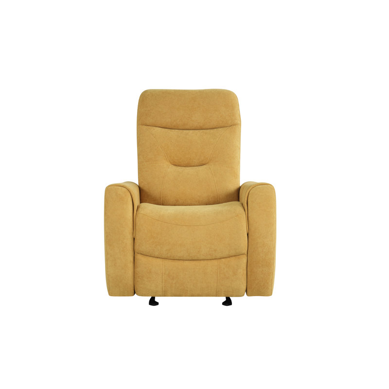 Paterson 0B1ACA3CE2894978B06701606B3D5004 Swivel Recliner , Yellow, Yellow