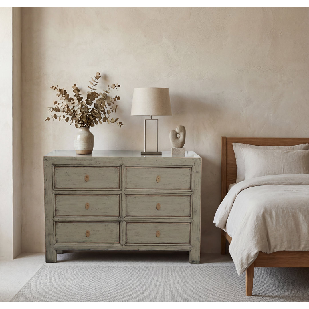 120cm W 6 - Drawer Chest of Drawers