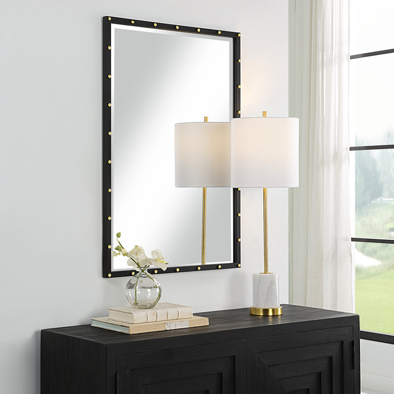 Latitude Run® Benedo Industrial Vanity Mirror