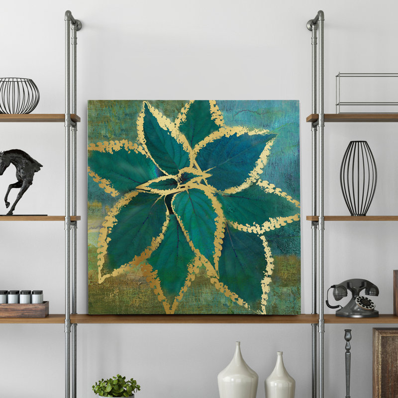 « tropical burst », peinture, H 10 po x l 10 po x P 1,5 po, Toile tendue